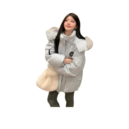 STGX Светло-синий женский пуховик