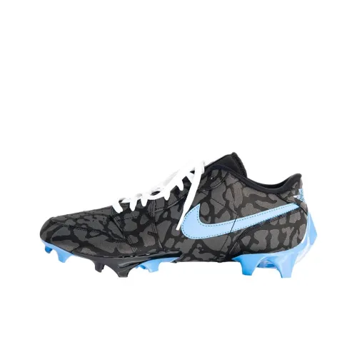 UCLA x Jordan Air Jordan 1 Футбольные бутсы Унисекс Серый