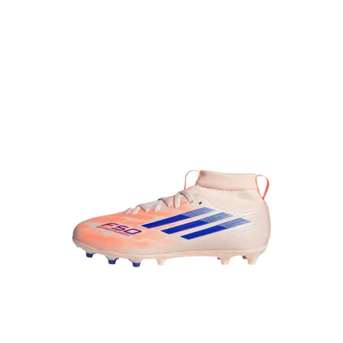 Adidas F50 Series MID Топ Детские футбольные бутсы Heavenly Апельсин Детский