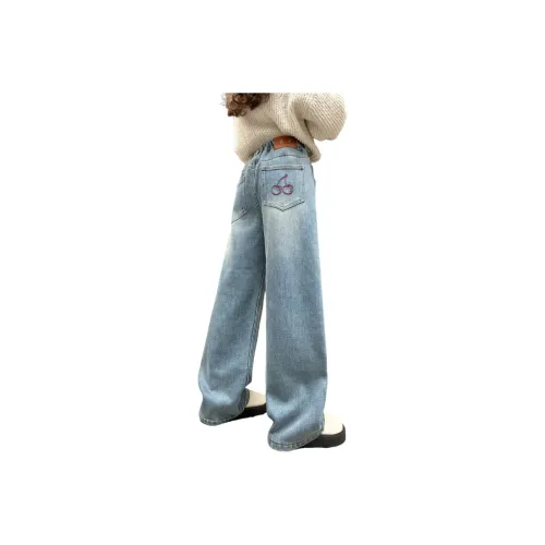 YUGUOGUO Светло-синие джинсы для школьников