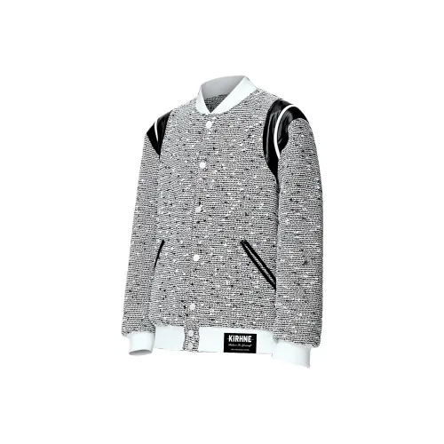 KIRHNE Серый Белый Унисекс Бейсбольные Джерси