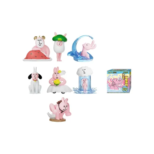 TOP TOY Pink Rabbit Абстрактный Коллекция MINI DOLL 2 Сюрприз Коробка Один Mystery Коробка Целая Коробка 6 Упаковок