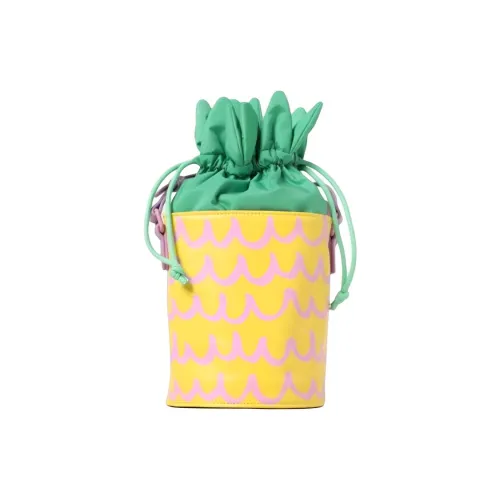 Stella McCartney Полиуретан Сумка через плечо Детская Сумка Желтая и Зеленая