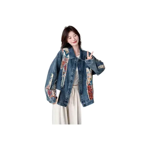 DIBINSAI STUDIO Blue Unisex Jackets DIBINSAI STUDIO Синий Унисекс Куртки