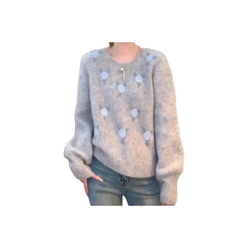 IWZI Синий Серый Женский Трикотаж