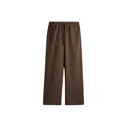 H M Коричневые Мужские Вязаные Спортивные Штаны