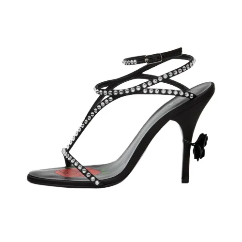 MAGDA BUTRYM One Ремень Сандалии 10,5 см Женские Черные