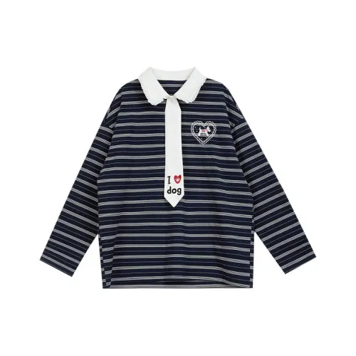 MASOOMAKE Женская рубашка типа поло