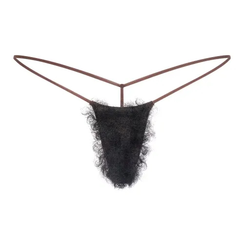 SKIMS FW25 FAUX Волосы MICRO STRING Стринг Женские