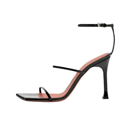 AMINA MUADDI One Ремешок Сандалии 9,5 см Женские Черные