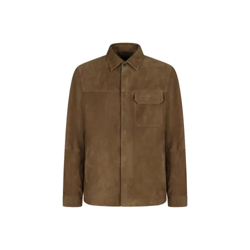 HERNO Светло-коричневые Мужские Куртки