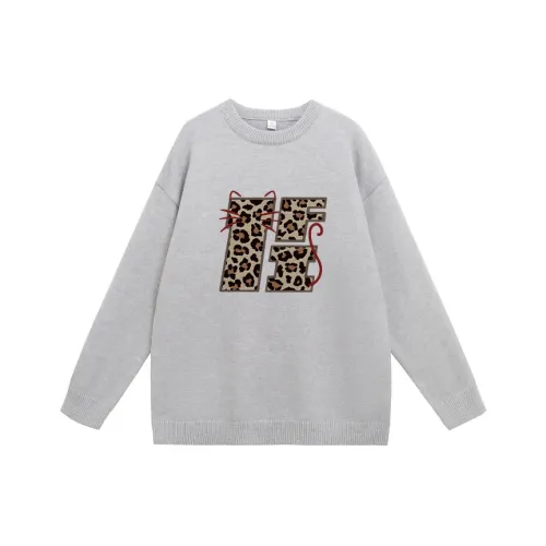 TFI Серый Унисекс Трикотаж