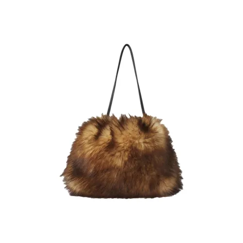 A.L.C. Акриловая сумка через плечо женская коричневая