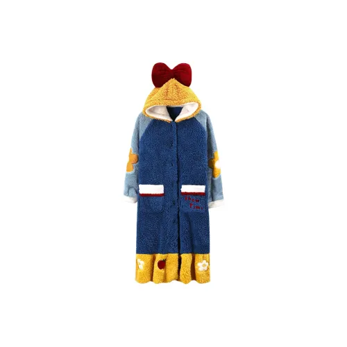 XIA.WA.ZHI.XIU Сон Халат Женские