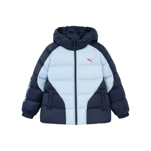 PUMA Синий тон 00388 Kids Пуховики