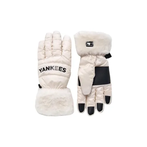 MLB Полиэстер Перчатки Детские Кремовые