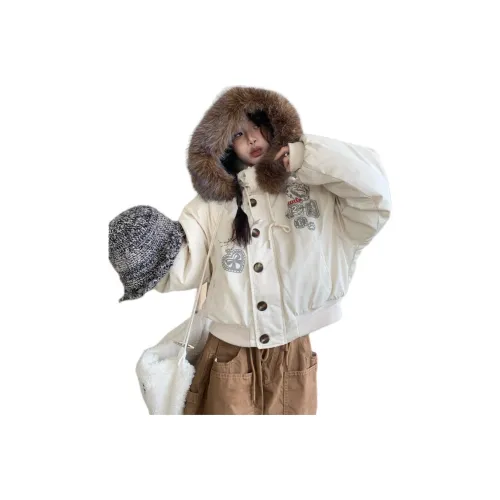 YOUSEKOO Абрикос Женские пуховики