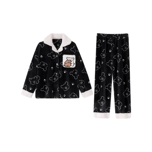 Qiao Ni Tong Унисекс Пижамные комплекты