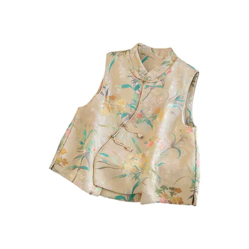 Cypress House Абрикос Женские Жилеты