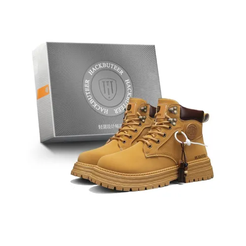 HACKBUTEER Ankle Длина (размер в длину) Мартин Boot Men's Box Включено