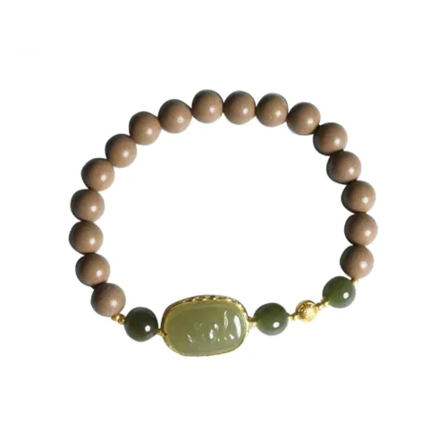 Золотой Radiance Jade Essence Hexiang Браслеты Унисекс