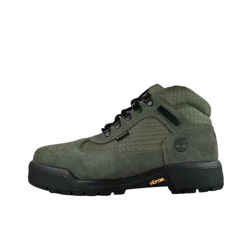 UNDEFEATED x Timberland Field Boots Короткий Аутдор Мужской Армейский зеленый