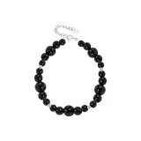 Зодиакальный год Бусина удачи - Черный