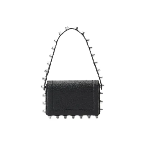 Alexander Wang Lambskin Shoulder Bag Unisex Black Александр Ванг Lambskin Сумка через плечо Унисекс Черный