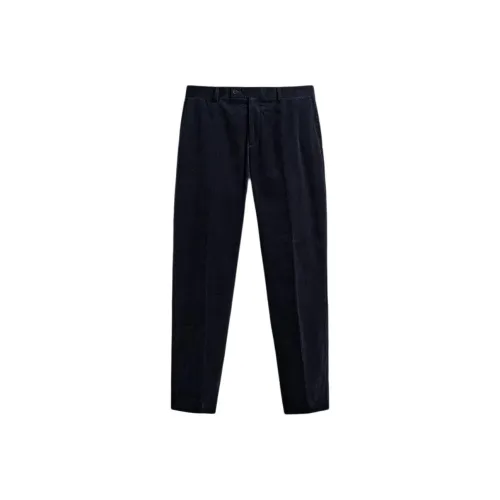 ZARA Collaboration Морской синий Мужской костюм брюки