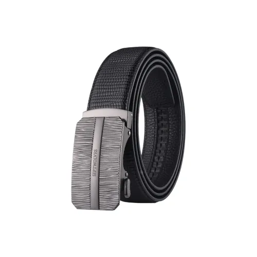 SEPTWOLVES Сплав Кожаные ремни Мужской Ширина 3,4CM