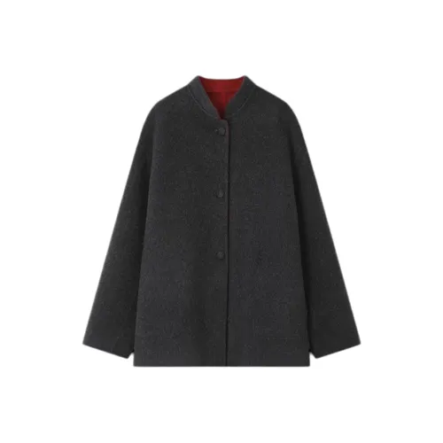 LUYOUYE Черное Красное Женское Пальто