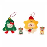 [Рождественские деревья Котенок + Рождественские звезды] 2 шт