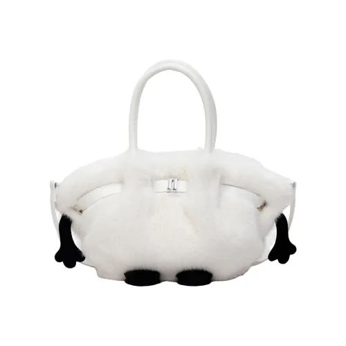 AUNG Плюшевые сумки через плечо стандартные белый серый черный фиолетовый хаки коричневый