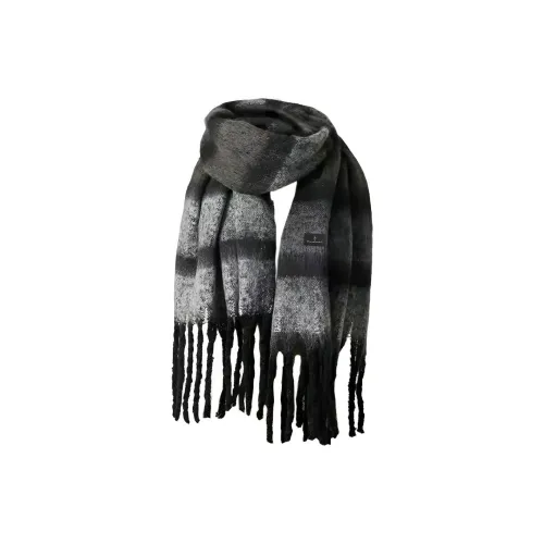 Maserati Полиэстер Мода Клетка Элегантный Классический Удобный Теплый Шарф Knit Унисекс