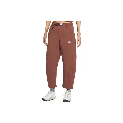 nike ACG Красный Коричневый Барочный Коричневый Гора Белый Женские Повседневные Штаны