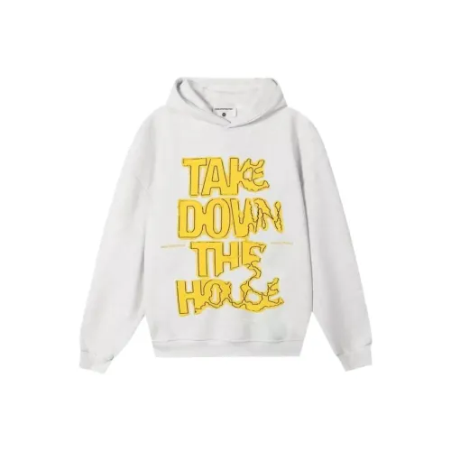 Eat Studios Белый Унисекс Свитшоты