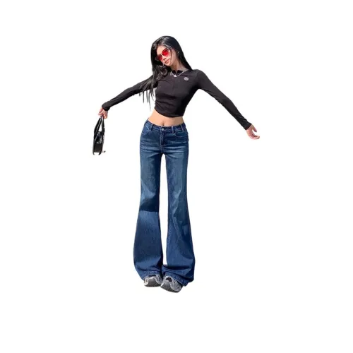 Olivia Share777 Черные Женские Джинсы