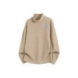 [Half-Turtleneck Thermal Fleece] Абрикос (Сладкий стиль Бабочка Левое плечо Логотип)