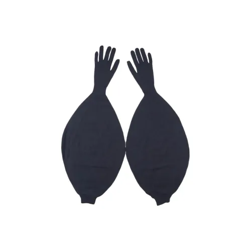 Paloma Шерсть Unshorn Мериносовая шерсть Перчатки Женские Черный