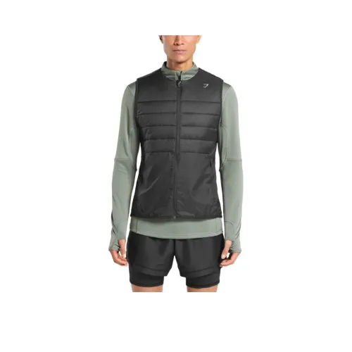 GYMSHARK Мужские черные жилеты