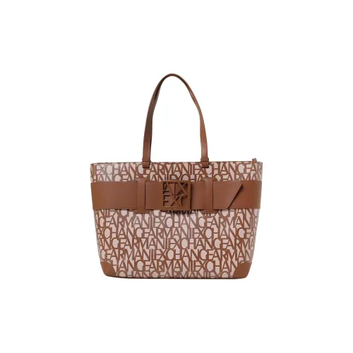 ARMANI EXCHANGE Хлопок Тоут Сумка Сумка для покупок Сумка на плечо Сумка Женская Коричневая