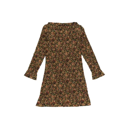 DOEN CECILLIA Платье Длинное с длинными рукавами Женское