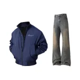 Темно-синий HJ25589 + Винтажный синий 7740