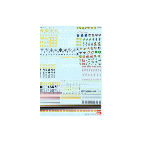 BANDAI DX Gundam Вода Стикер 05 One Год Война Наборы для аппликаций