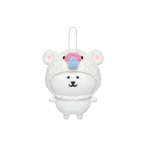 Дружба x Chiikawa Joke Bear and Friends Collection Плюшевый Брелок 10 см Рекомендуемая Высота