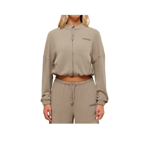 GYMSHARK Кофе Женские Куртки