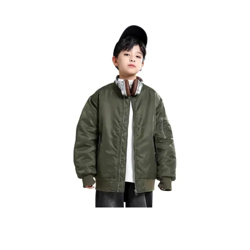 MUMUWU HOUSE Армейский зеленый Kids Утеплённые куртки