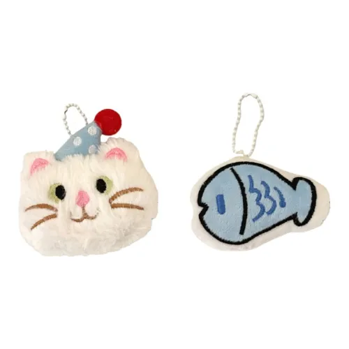 MENGXIAOZAI Котенок Рыбка Пингвин Плюшевая подвеска 5,5 см 9,5 см Рекомендуемый рост