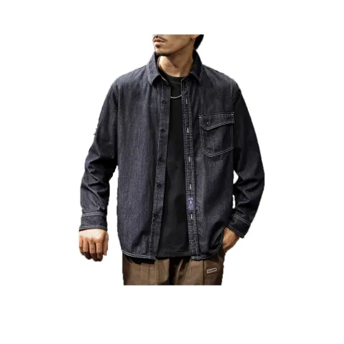 LUJIEBANG Синий Мужской Джинсовые куртки