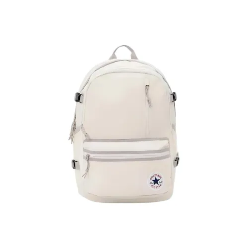 Converse Straight Edge Polyester Backpack Unisex White Конверс Straight Edge Полиэстер Рюкзак Унисекс Белый
